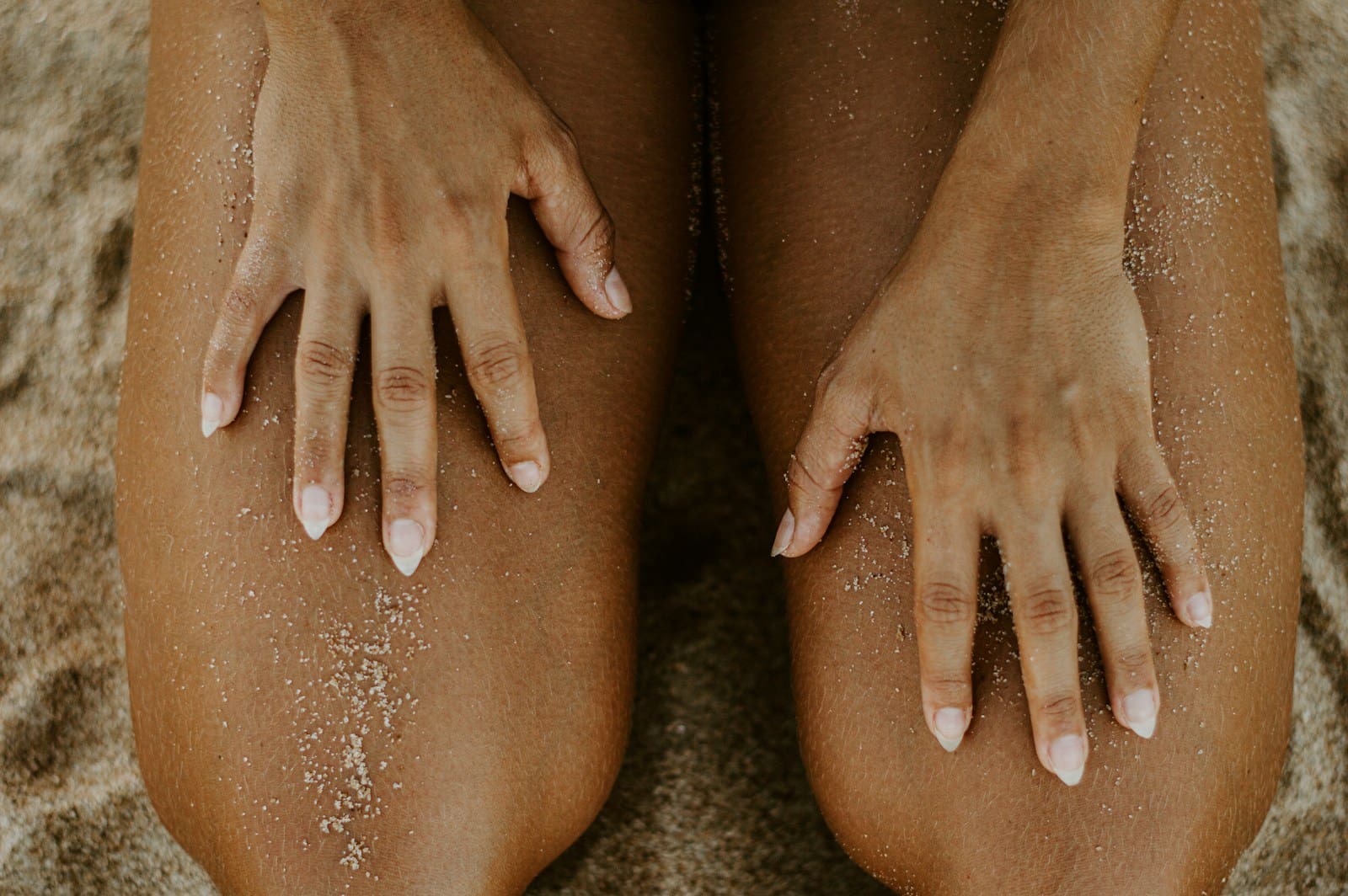 Photo by Wagner Santos persons feet on gray textile